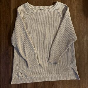 Express cream sweater